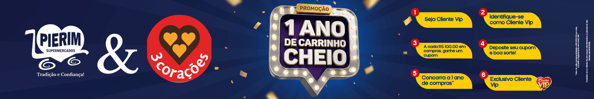 imagem do sorteio: PROMOÇÃO 1 ANO INTEIRO DE CARRINHO CHEIO